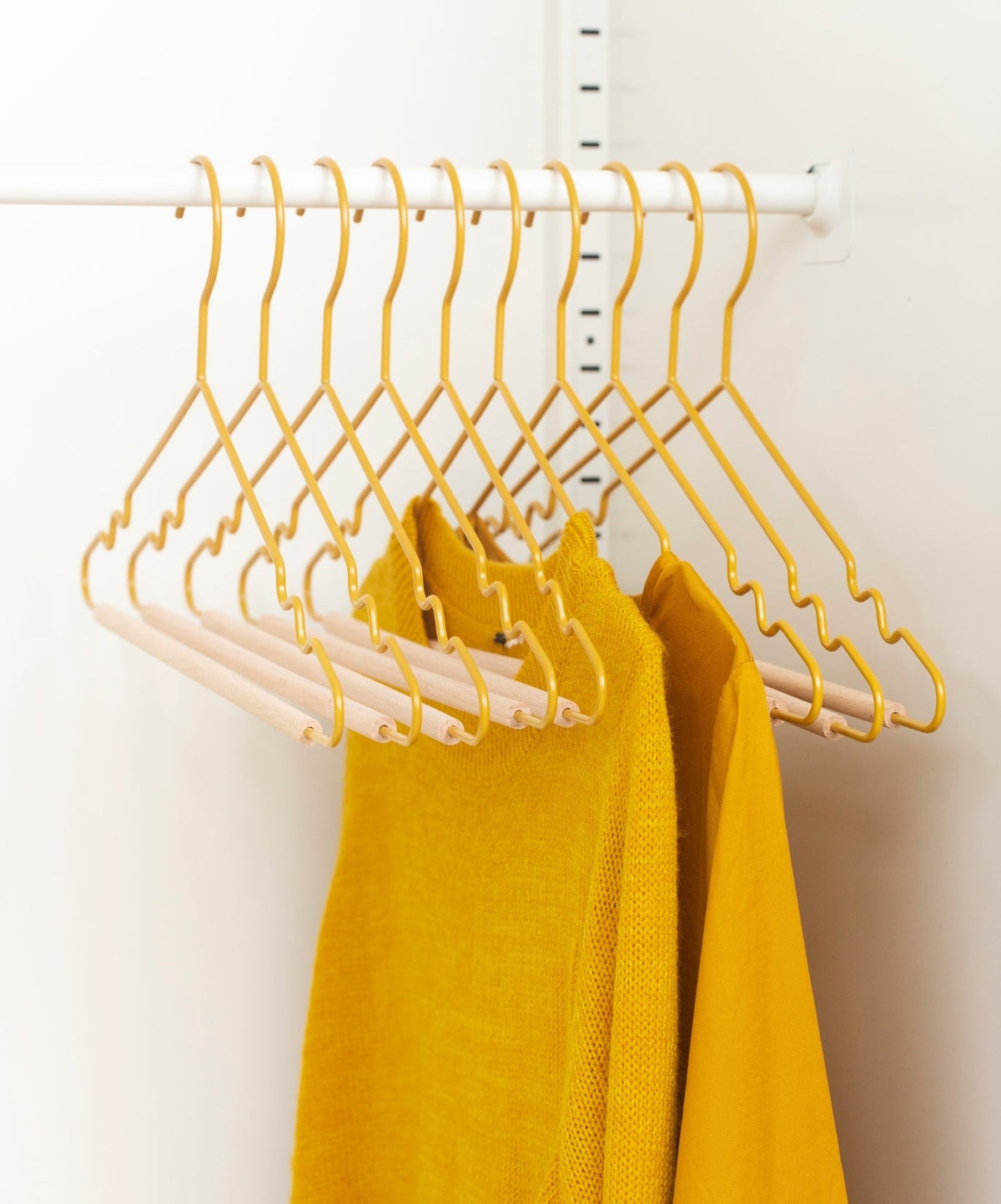 The Adult Top Hangers in Mustard