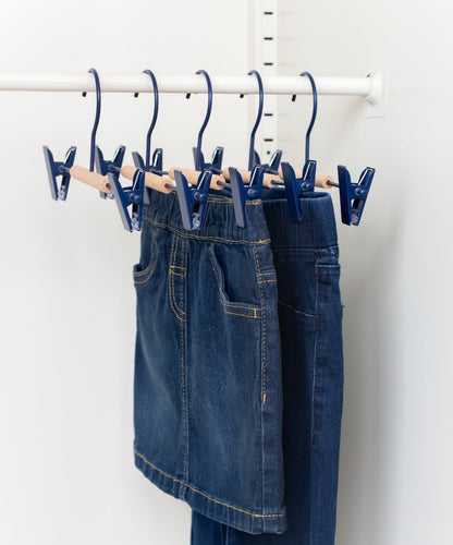 The Kids Clip Hangers in Navy