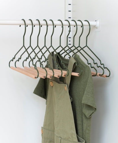 The Kids Top Hangers in Olive