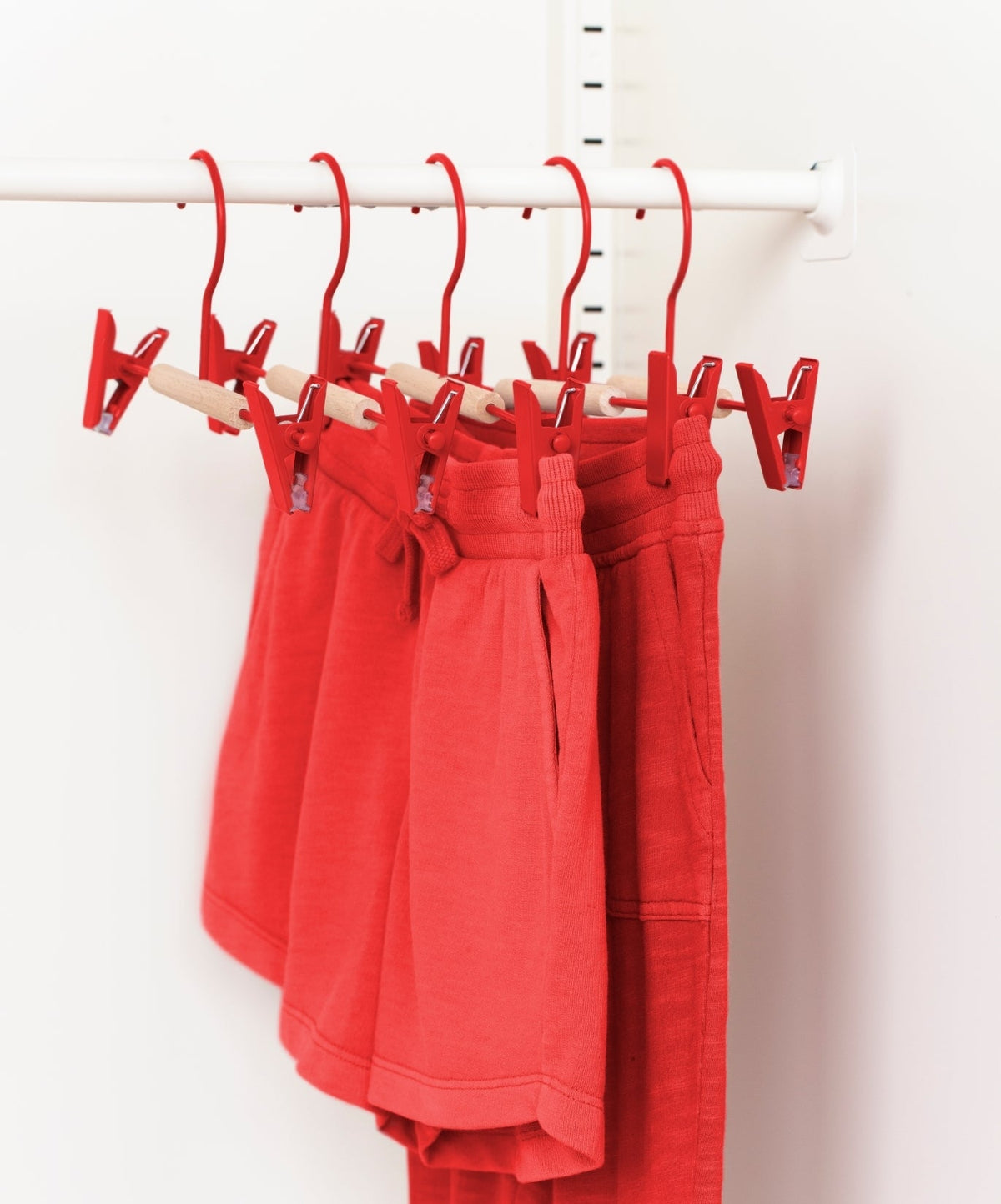 The Kids Clip Hangers in Poppy