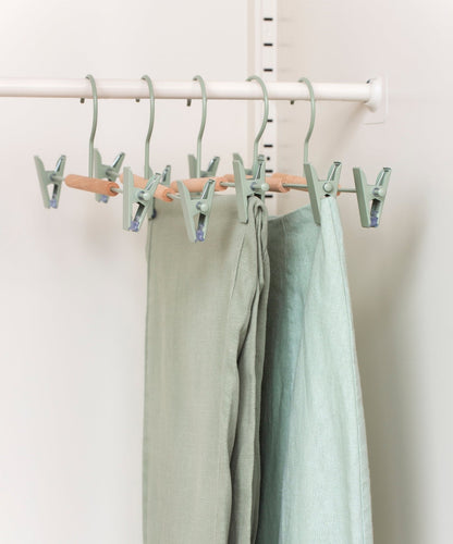 The Adult Clip Hangers in Sage