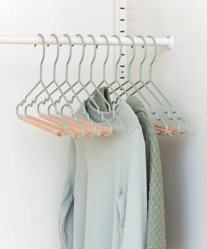The Kids Top Hangers in Sage
