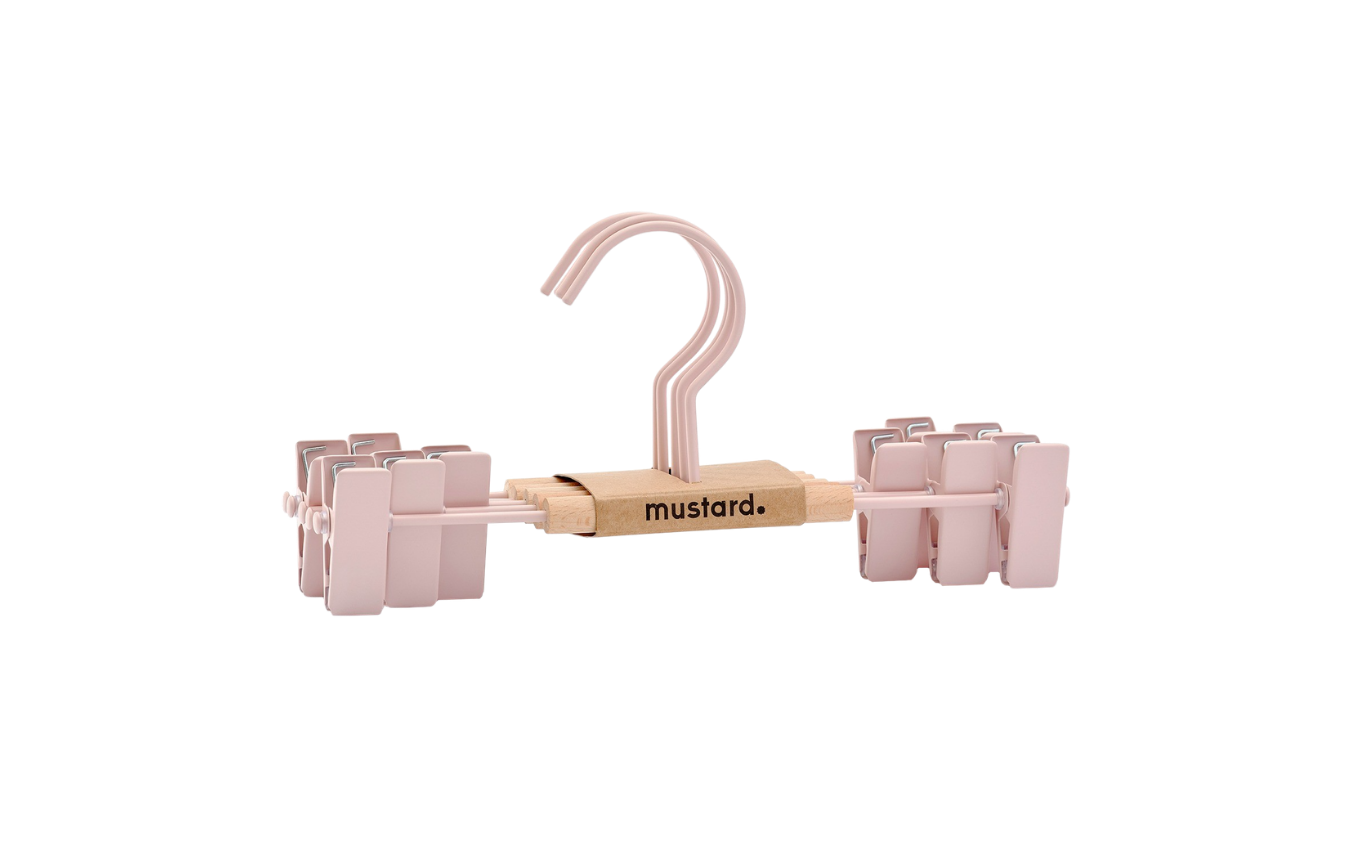 The Kids Clip Hangers in Blush