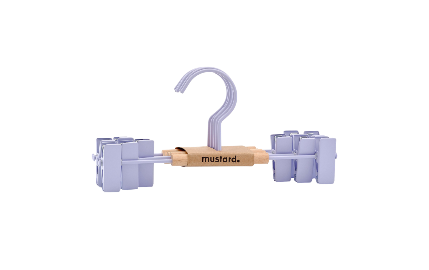 The Kids Clip Hangers in Lilac