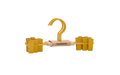 The Kids Clip Hangers in Mustard