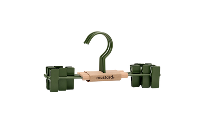 The Kids Clip Hangers in Olive