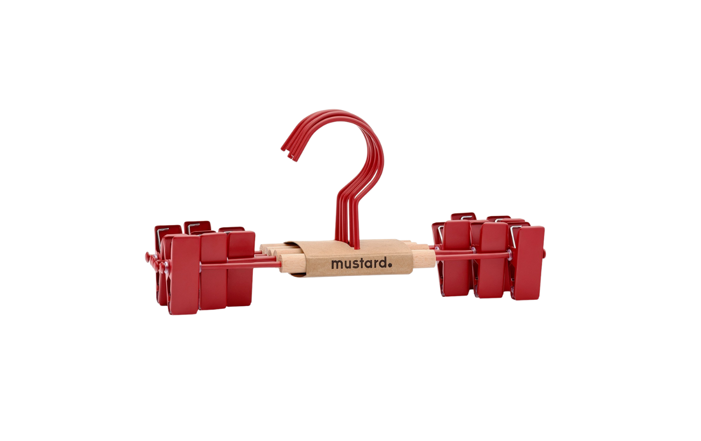 The Kids Clip Hangers in Poppy