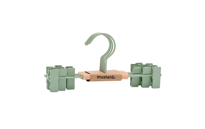 The Kids Clip Hangers in Sage