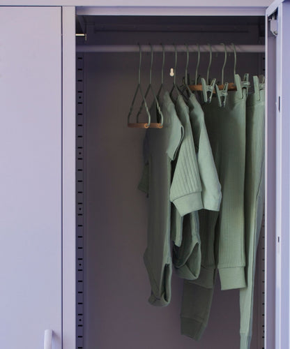 The Kids Clip Hangers in Sage