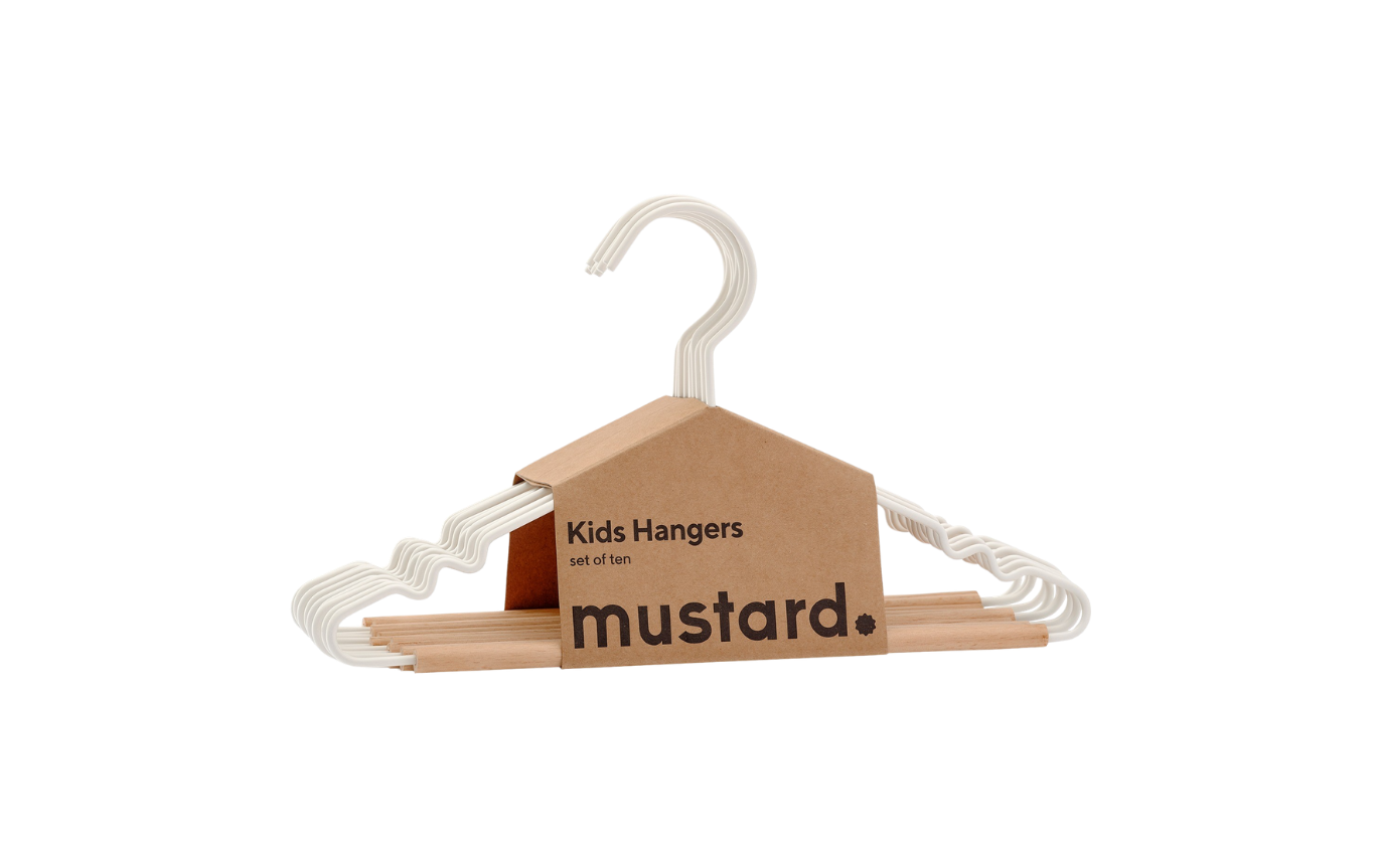 The Kids Top Hangers in Chalk