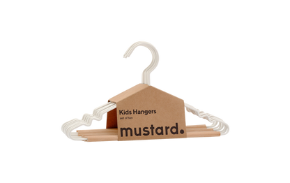 The Kids Top Hangers in Chalk
