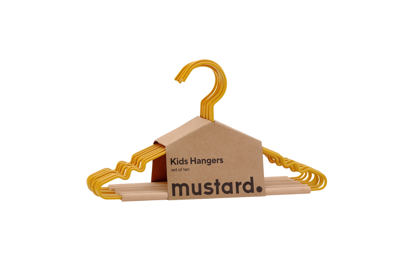 The Kids Top Hangers in Mustard