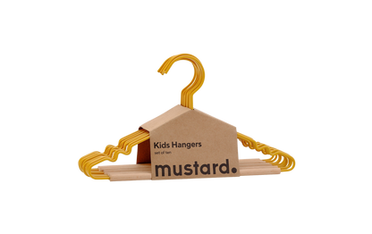 The Kids Top Hangers in Mustard