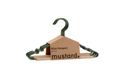 The Kids Top Hangers in Olive