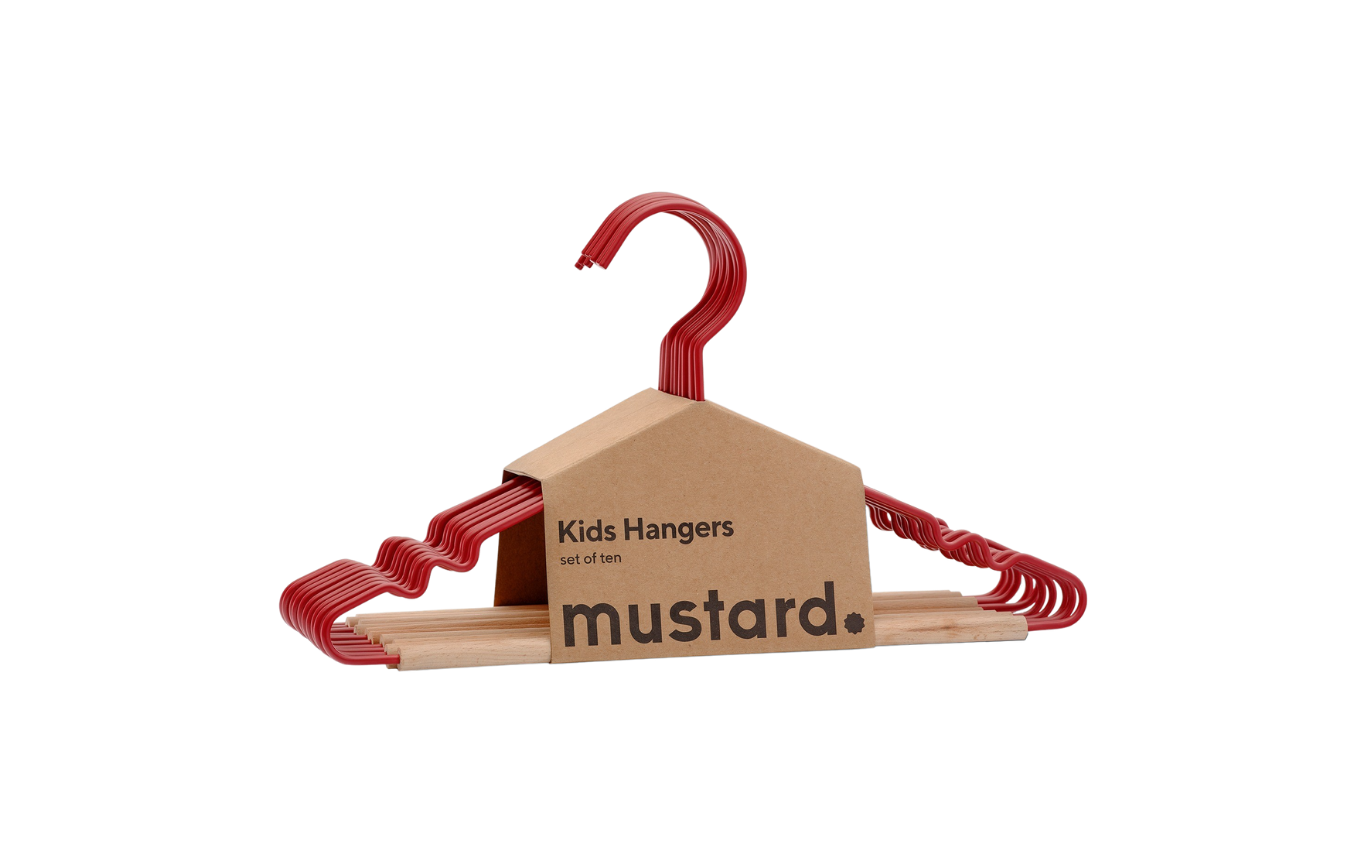 The Kids Top Hangers in Poppy