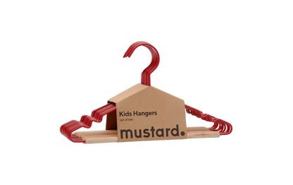 The Kids Top Hangers in Poppy