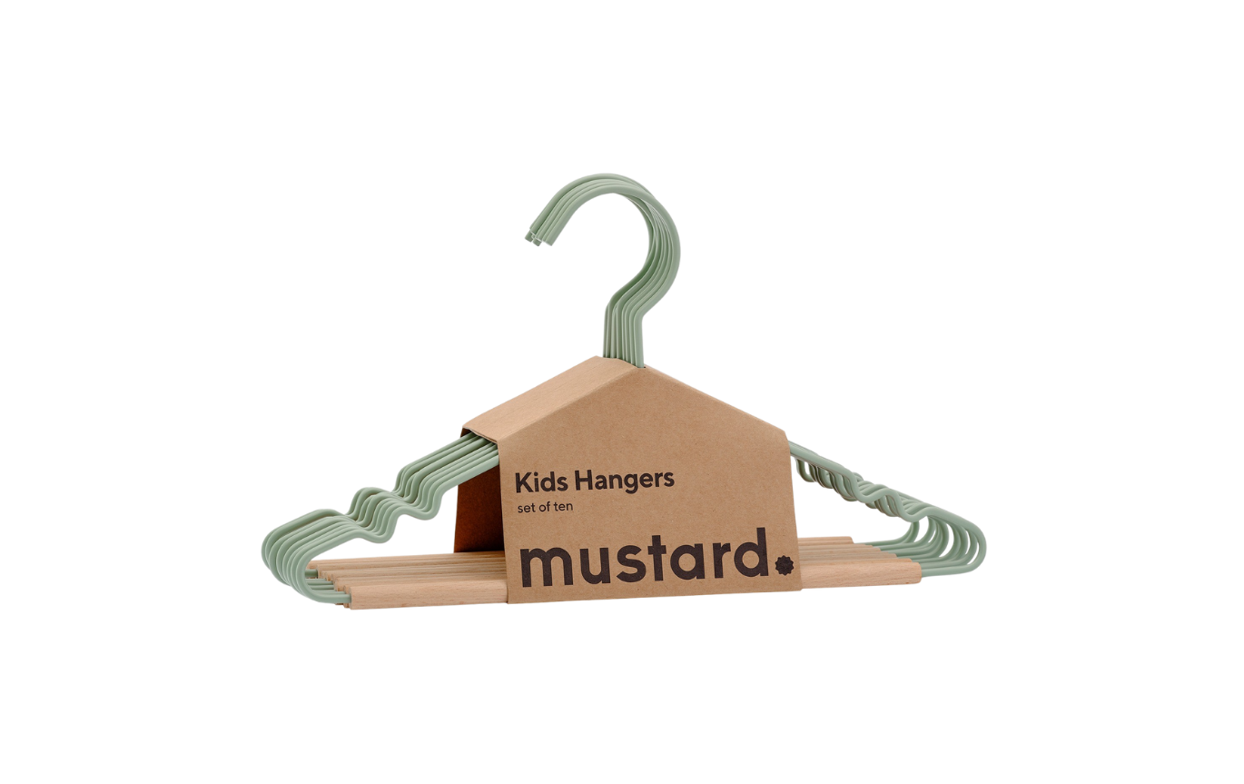 The Kids Top Hangers in Sage