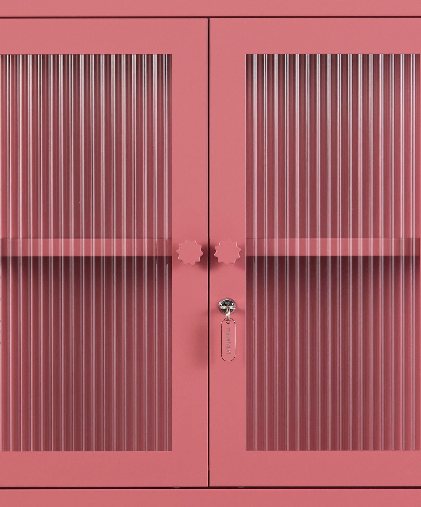 The Kit Wall Cabinet in Berry — close-up