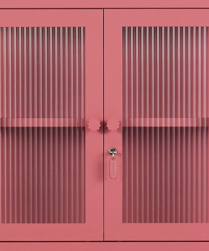 The Kit Wall Cabinet in Berry — close-up