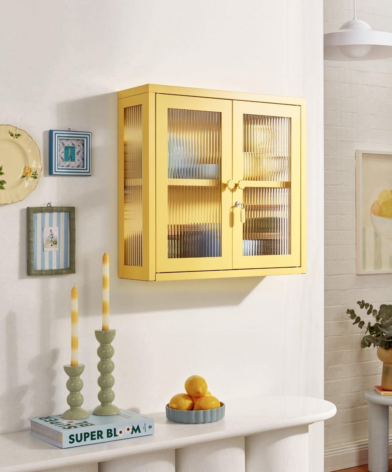The Kit Wall Cabinet in Butter — lifestyle 4