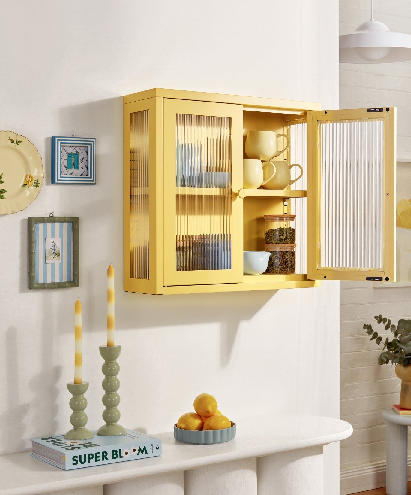 The Kit Wall Cabinet in Butter — lifestyle 5