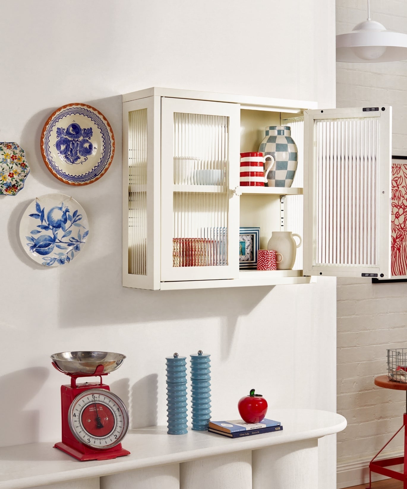 The Kit Wall Cabinet in Chalk — lifestyle 5