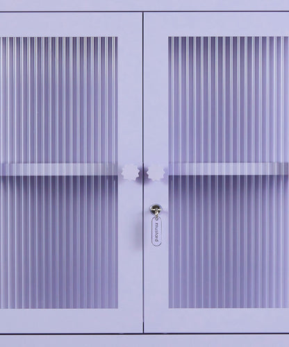 The Kit Wall Cabinet in Lilac — close-up