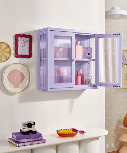 The Kit Wall Cabinet in Lilac — lifestyle 5
