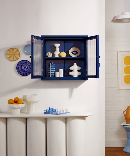 The Kit Wall Cabinet in Navy — lifestyle 3