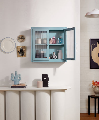 The Kit Wall Cabinet in Ocean — lifestyle 2