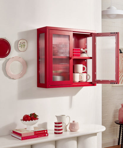 The Kit Wall Cabinet in Poppy — lifestyle 5
