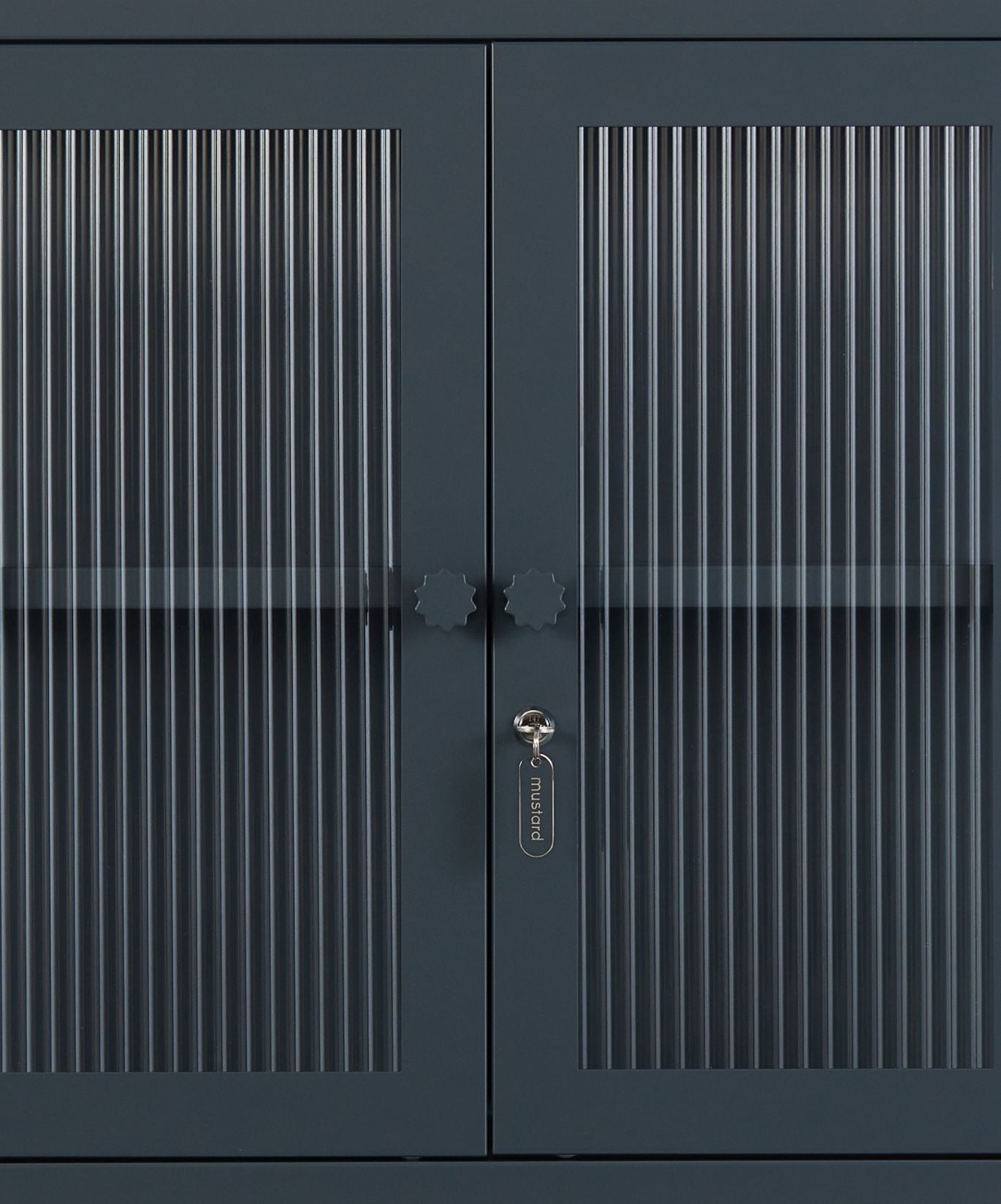 The Kit Wall Cabinet in Slate — close-up