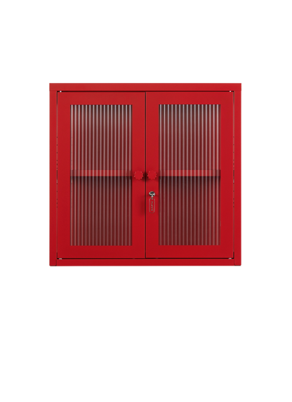 The Kit Wall Cabinet in Poppy