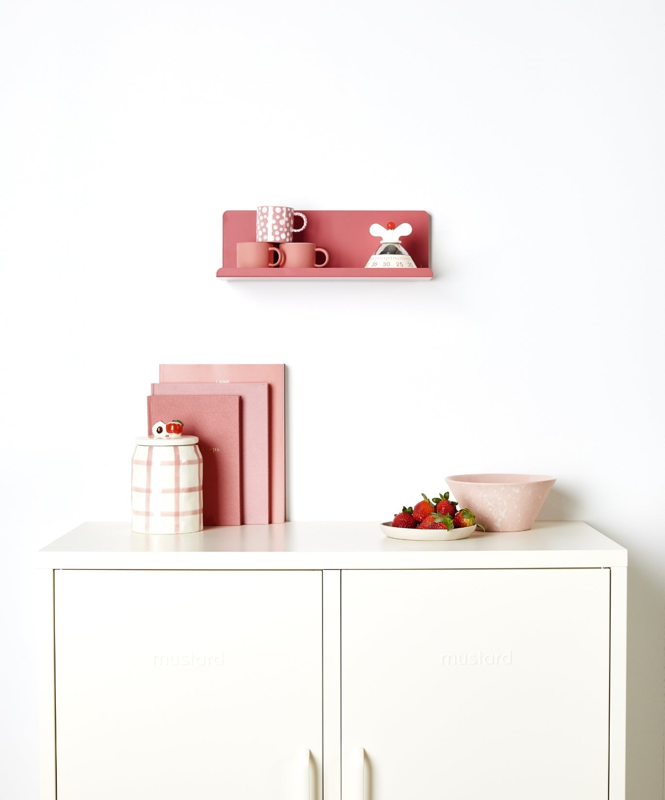 The Ledge Shelf in Berry — small lifestyle