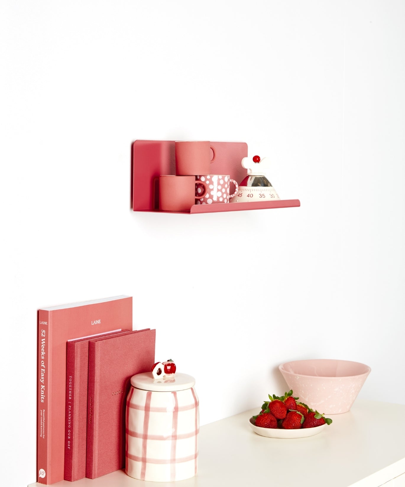 The Ledge Shelf in Berry — small lifestyle 3