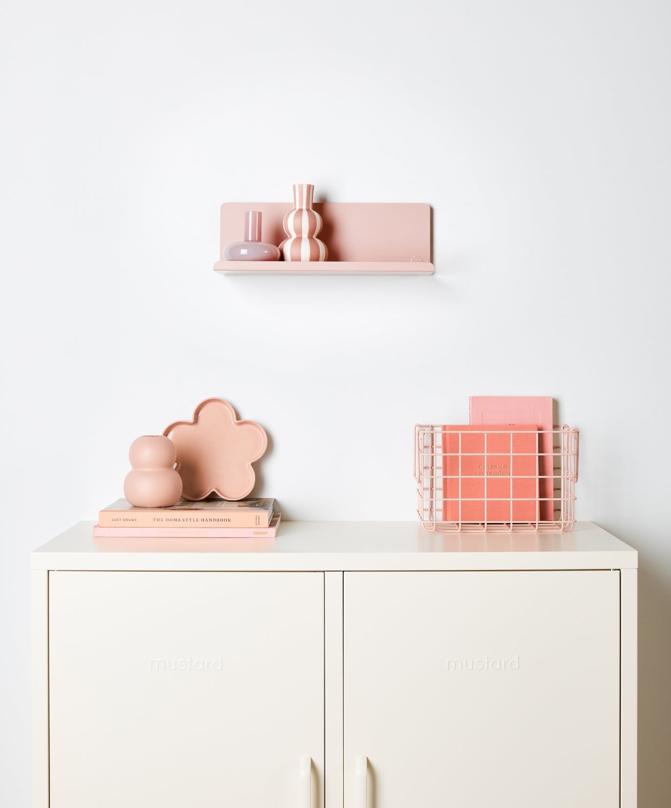 The Ledge Shelf in Blush — small lifestyle