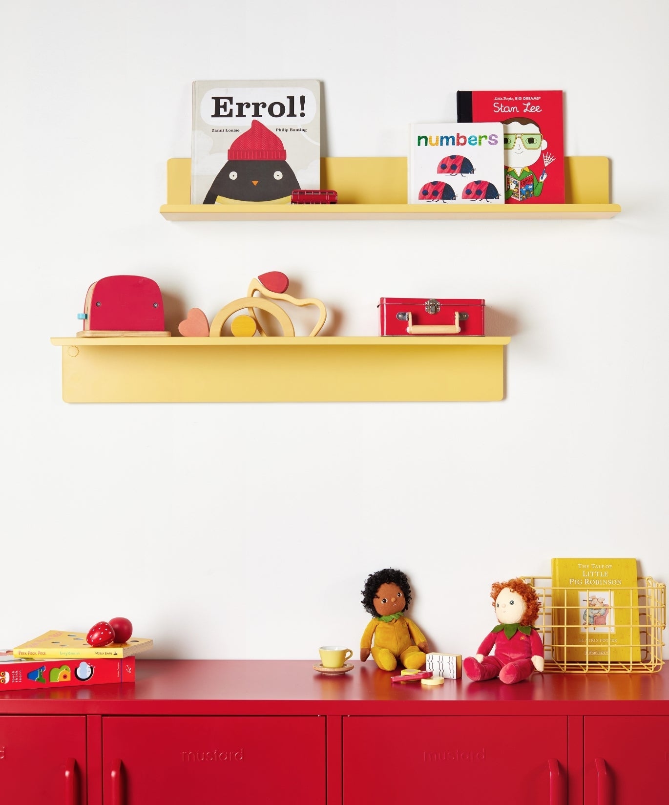 The Ledge Shelf in Butter — large lifestyle 3