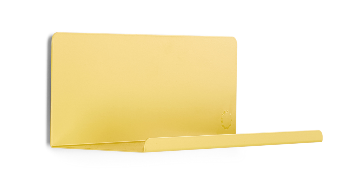 The Ledge Shelf in Butter — small angled