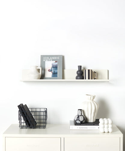 The Ledge Shelf in Chalk — large lifestyle