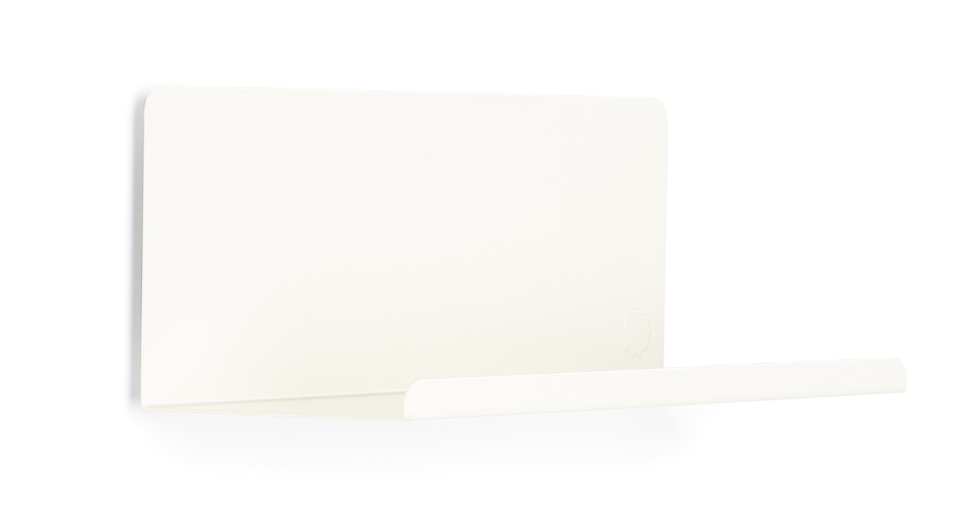 The Ledge Shelf in Chalk — small angled