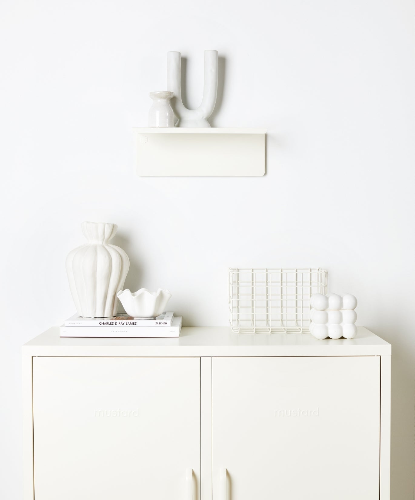 The Ledge Shelf in Chalk — small lifestyle 2