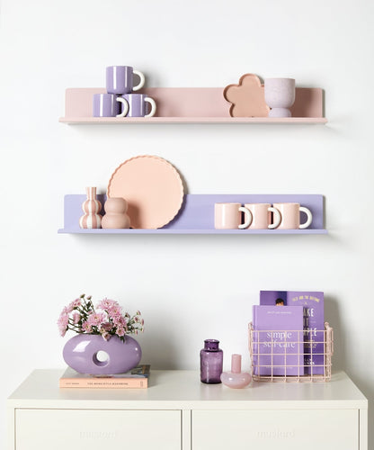 The Ledge Shelf in Lilac — large lifestyle 2