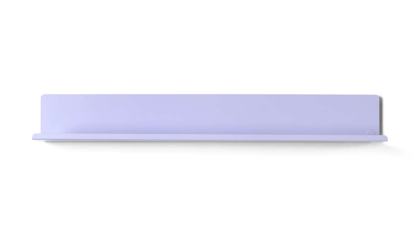 The Ledge Shelf in Lilac — large up