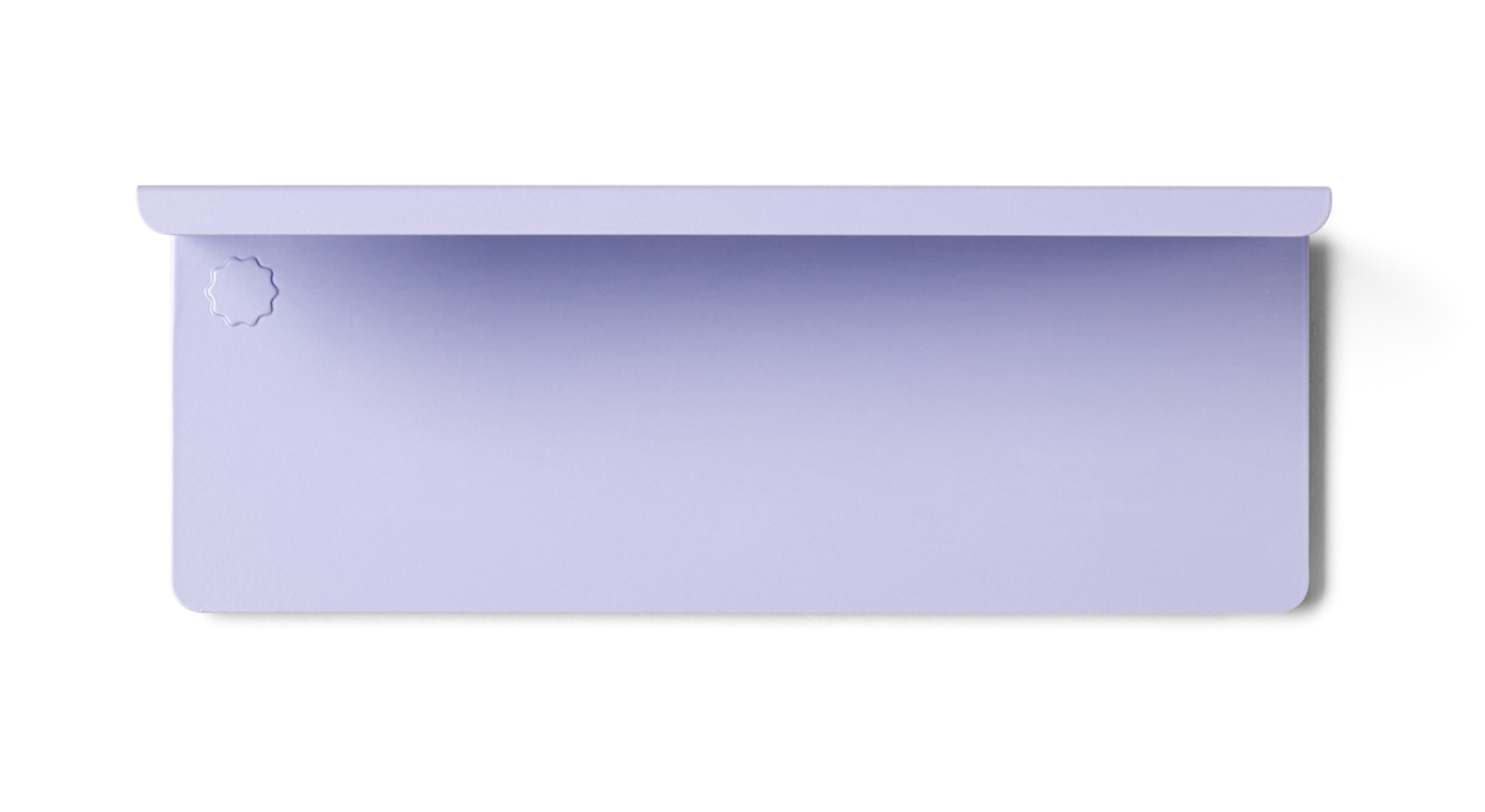 The Ledge Shelf in Lilac