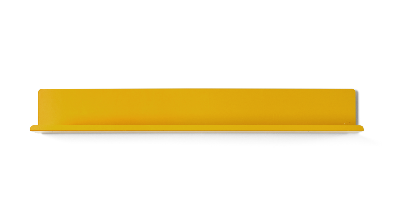The Ledge Shelf in Mustard — large up