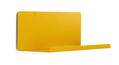 The Ledge Shelf in Mustard — small angled