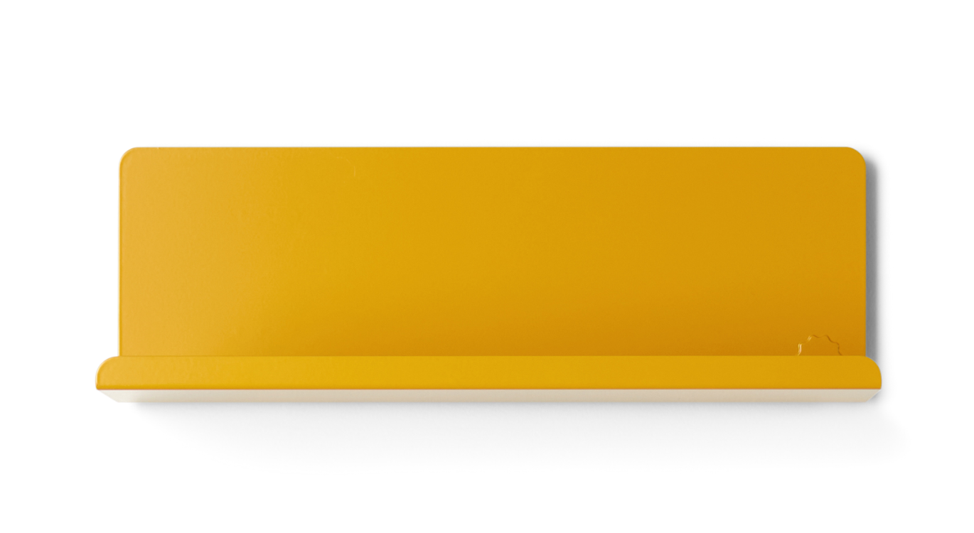 The Ledge Shelf in Mustard — small up
