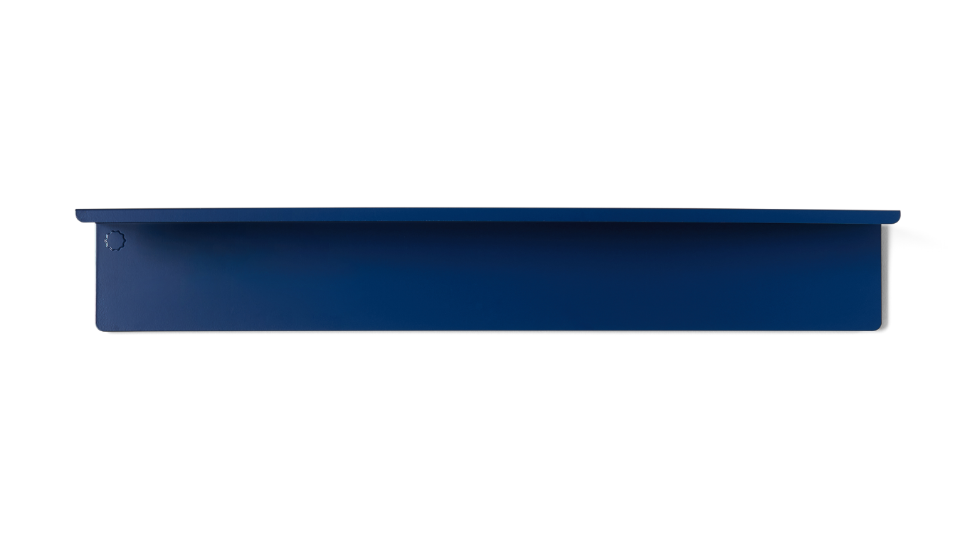 The Ledge Shelf in Navy — large