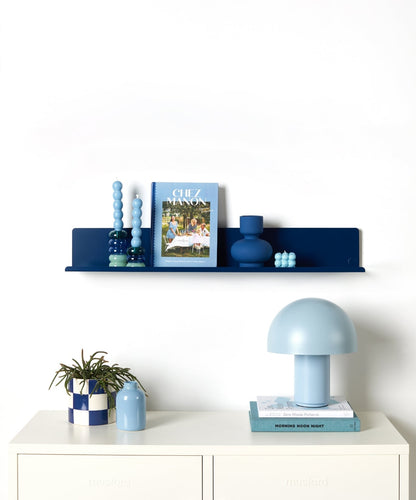 The Ledge Shelf in Navy — large lifestyle