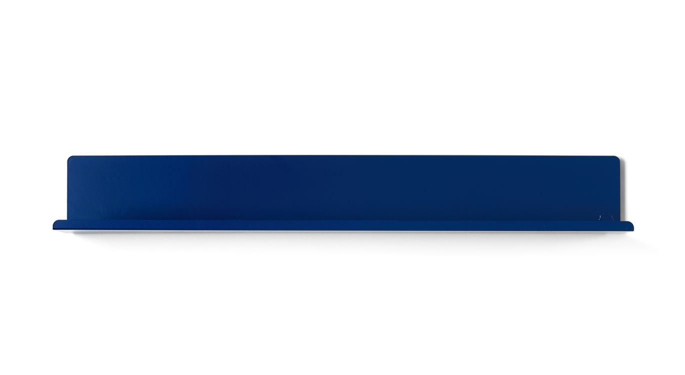 The Ledge Shelf in Navy — large up